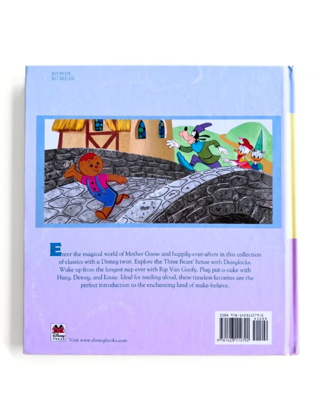 DISNEY Nursery Rhymes and Fairy Tales (Storybook Collection) - Hardcover EUC